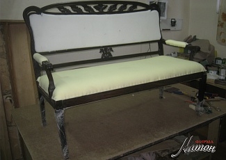 Реставрация комплекта антикварной мебели
