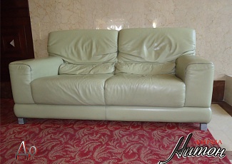 Замена обивки (перетяжка) мебели для холла отеля "Минск"