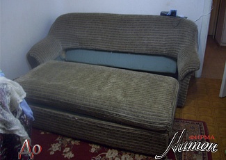 Замена ткани на кожу "Пинскдрев"