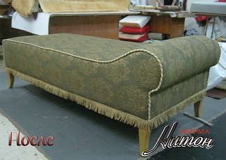 Реставрация антикварной тахты