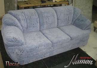 Перетяжка комплекта мебели