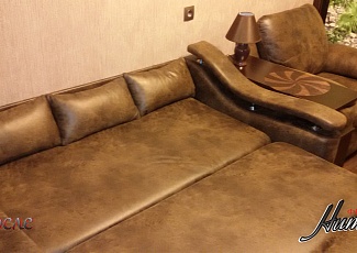 Перетяжка обивки комплекта мебели