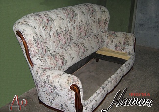 Перетяжка итальянской мебели