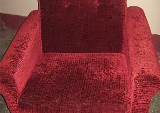 Перетяжка кресла в гобелен