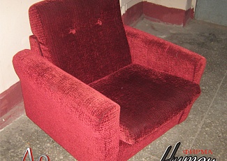 Перетяжка кресла в гобелен
