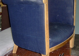 Реставрация старого кресла