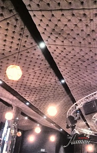 Мягкие панели для звукоизоляции (ресторана "Журавинка")