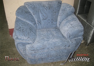 Перетяжка комплекта мебели