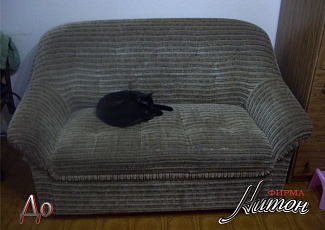 Замена ткани на кожу "Пинскдрев"