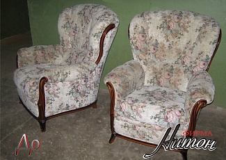 Перетяжка итальянской мебели