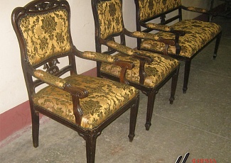 Реставрация комплекта антикварной мебели