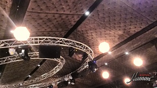 Мягкие панели для звукоизоляции (ресторана "Журавинка")