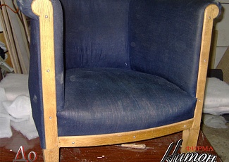Реставрация старого кресла
