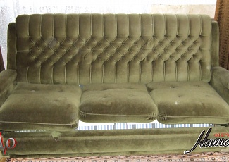 Перетяжка комплекта румынской мебели