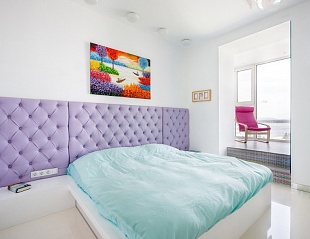 Мягкие стеновые панели с пиковкой с пугавицами